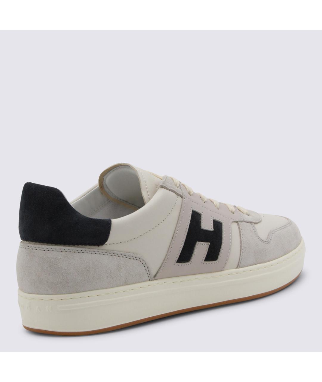 HOGAN Мульти кожаные низкие кроссовки / кеды, фото 3