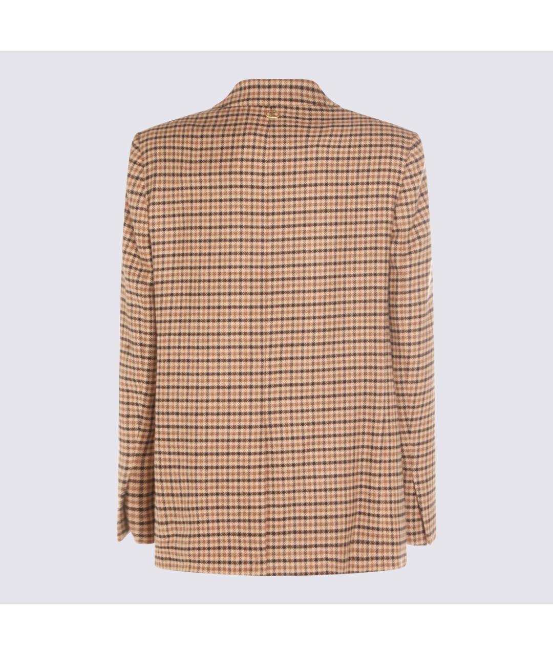 TWIN-SET Мульти полиэстеровый жакет/пиджак, фото 2