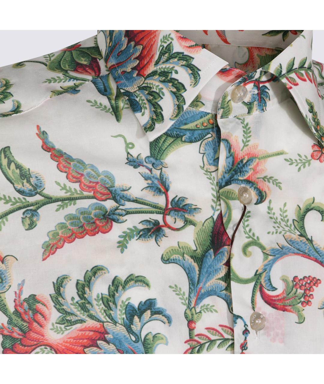 ETRO Мульти хлопковая кэжуал рубашка, фото 4