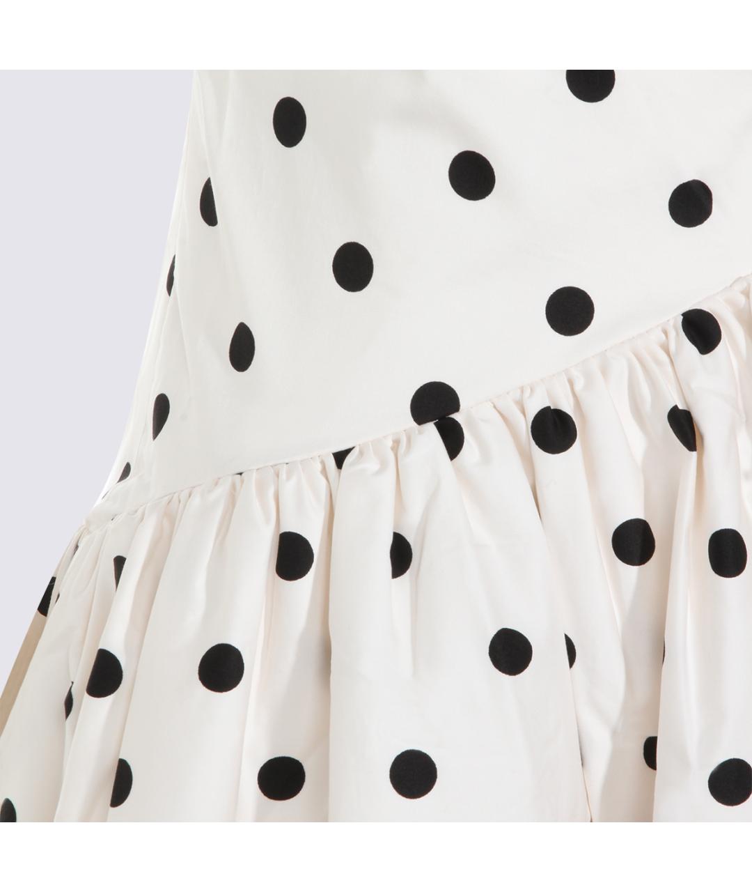 SELF-PORTRAIT Белое хлопковое повседневное платье, фото 4
