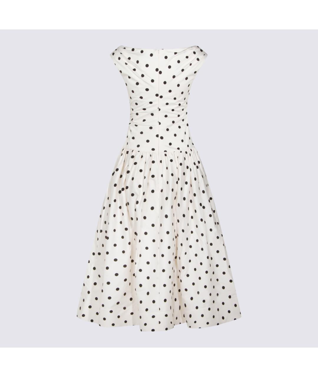 SELF-PORTRAIT Белое хлопковое повседневное платье, фото 2