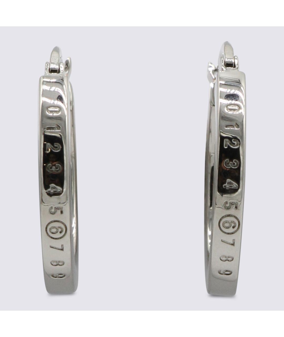 MM6 MAISON MARGIELA Серебряные латунные серьги, фото 4