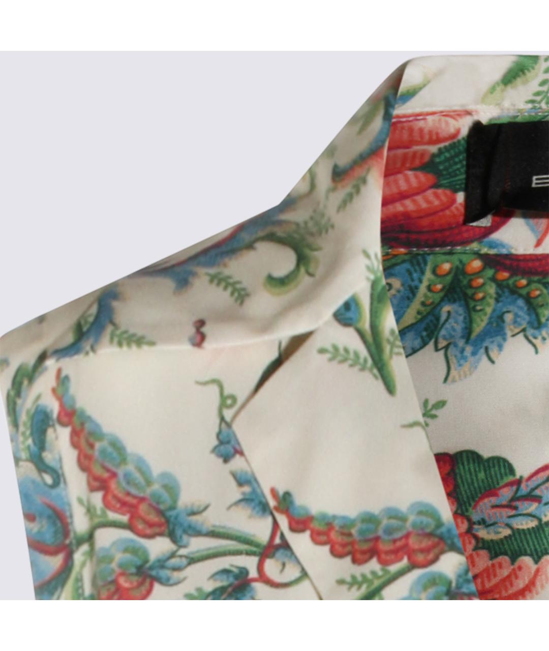 ETRO Мульти хлопковое повседневное платье, фото 4