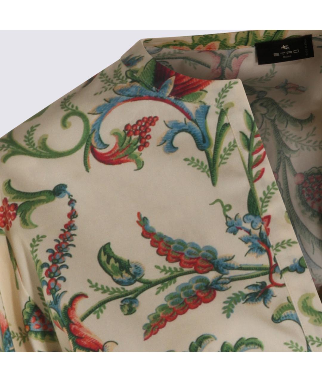 ETRO Мульти хлопковая блузы, фото 4