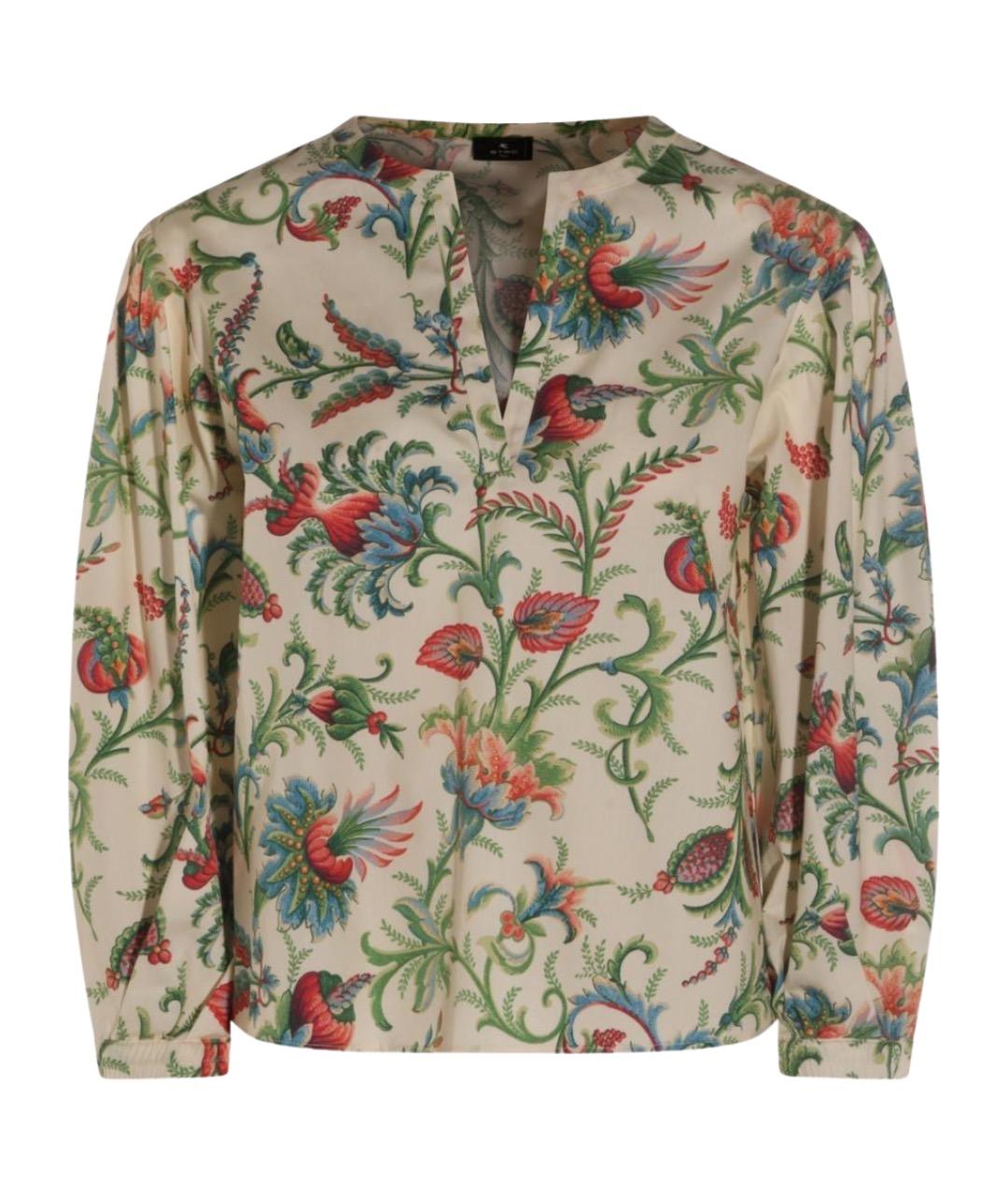 ETRO Мульти хлопковая блузы, фото 1