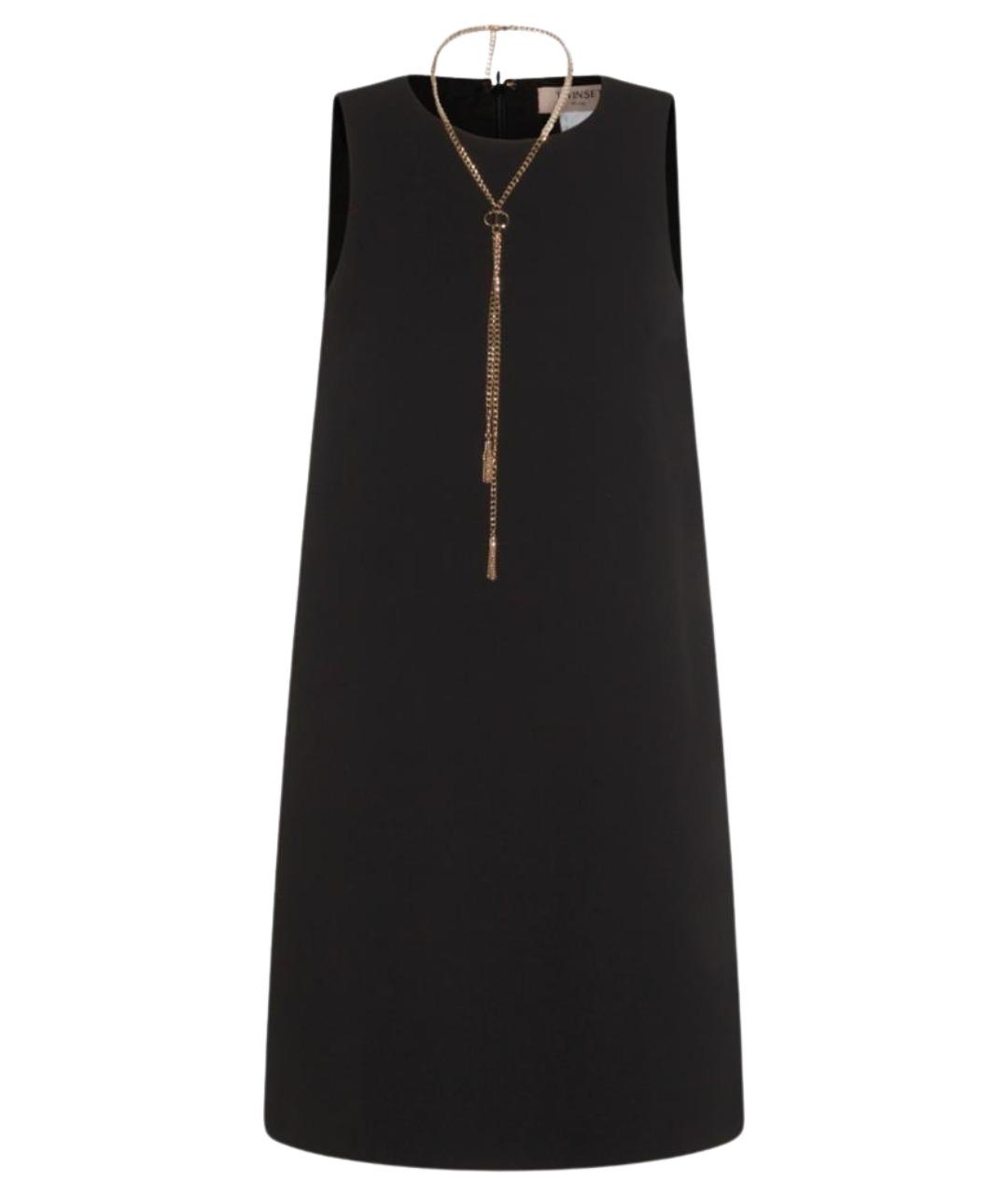 TWIN-SET Черное вечернее платье, фото 1