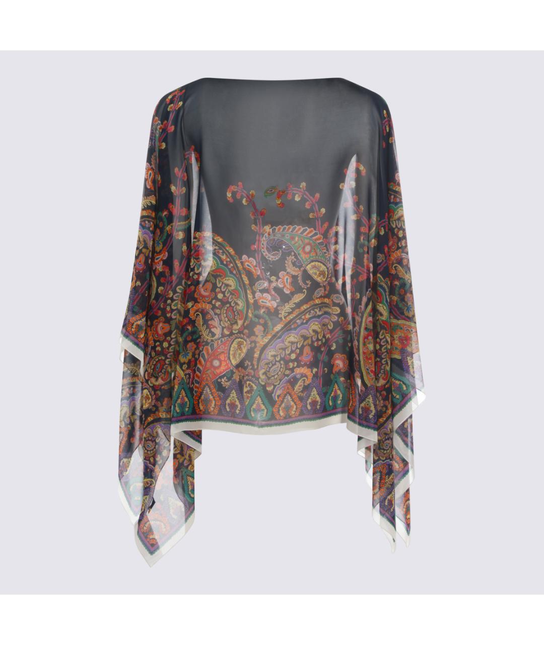 ETRO Мульти шелковая майка, фото 2