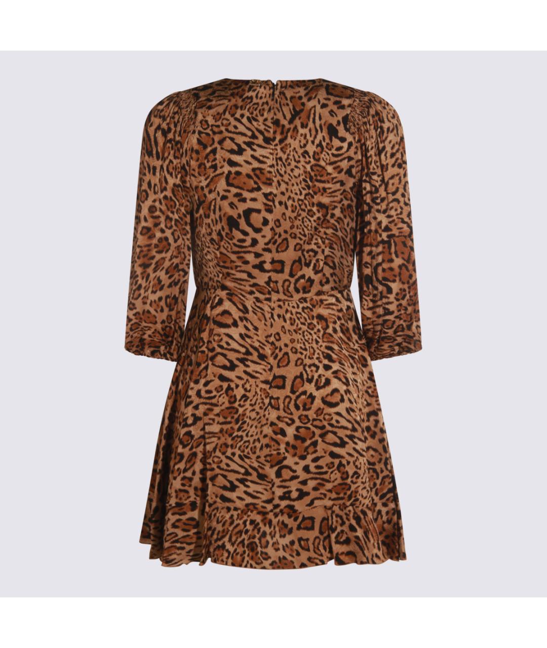 TWIN-SET Мульти вискозное повседневное платье, фото 2