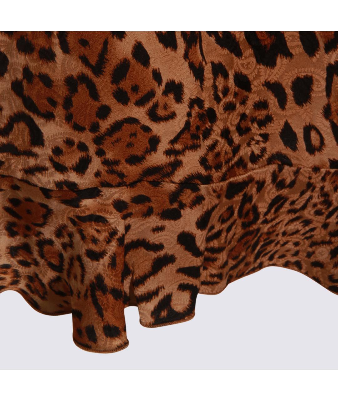 TWIN-SET Мульти вискозное повседневное платье, фото 4