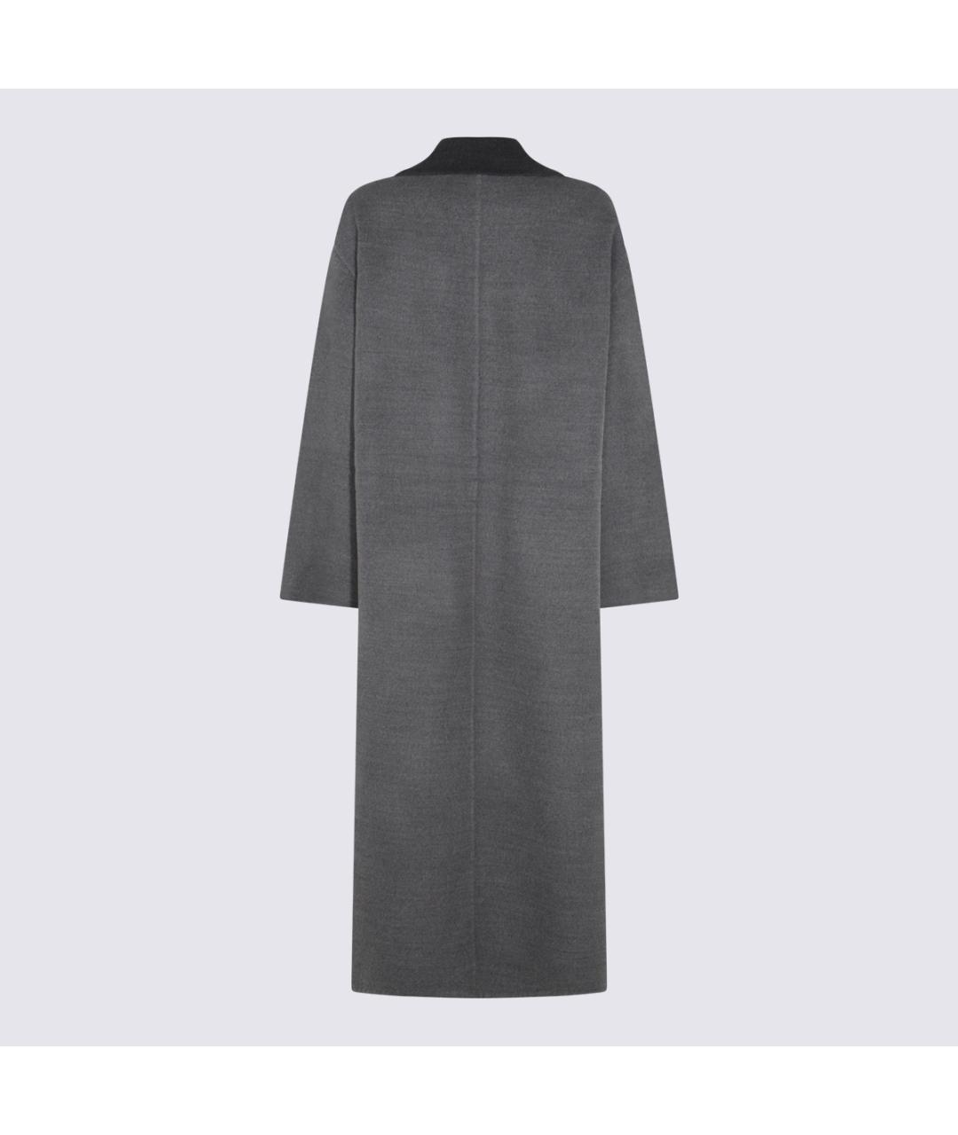 FABIANA FILIPPI Серое шерстяное пальто, фото 2