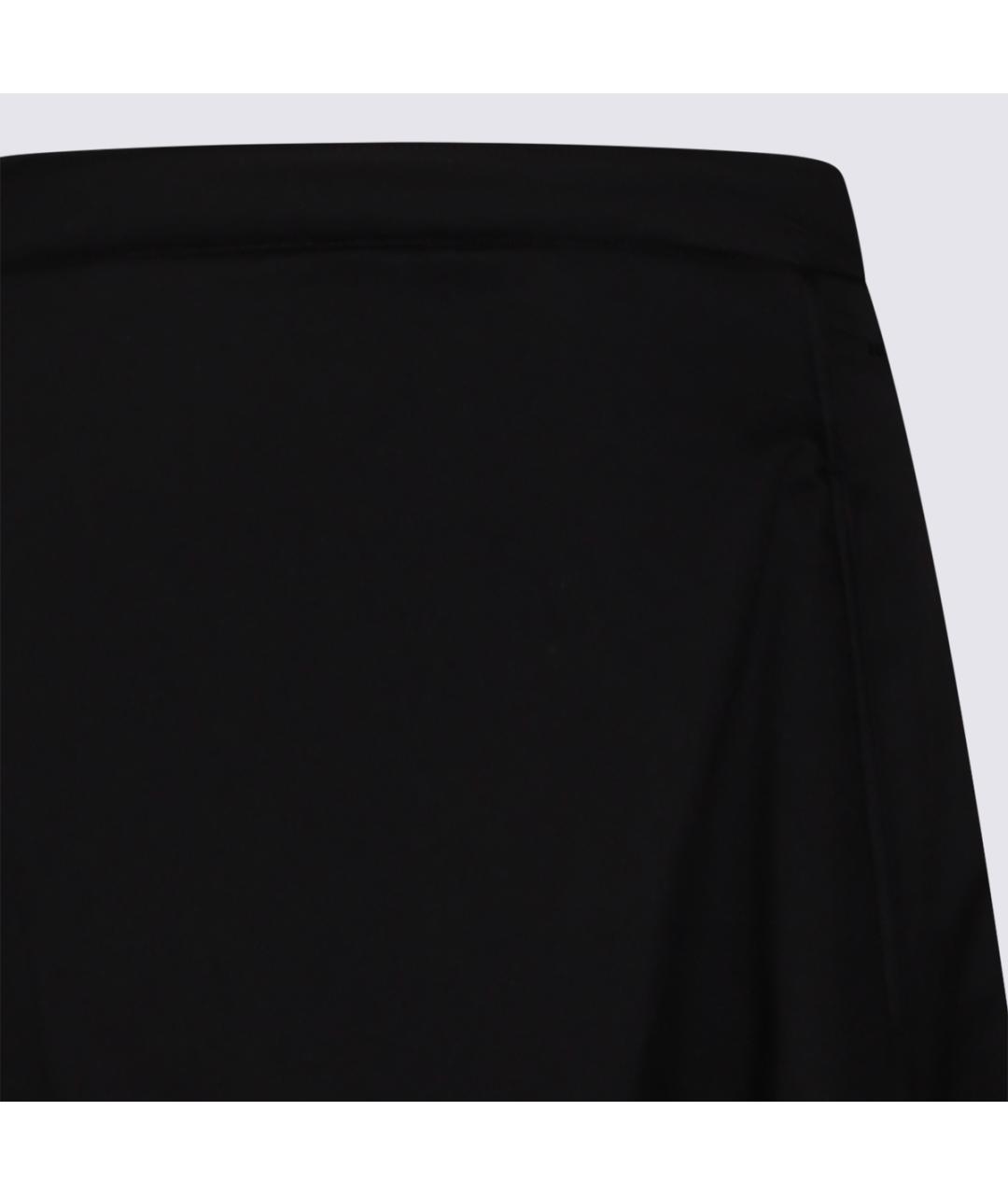 ADD Черная юбка миди, фото 3