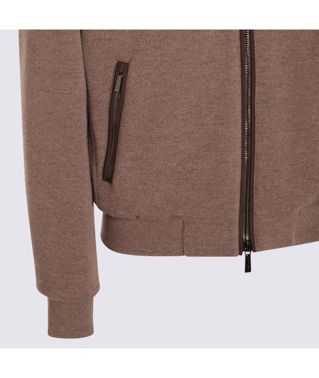MOORER Коричневая шерстяная куртка, фото 3