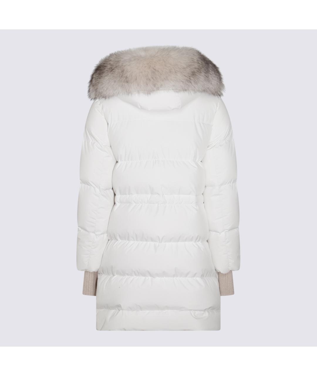 MOORER Белый пуховик, фото 2