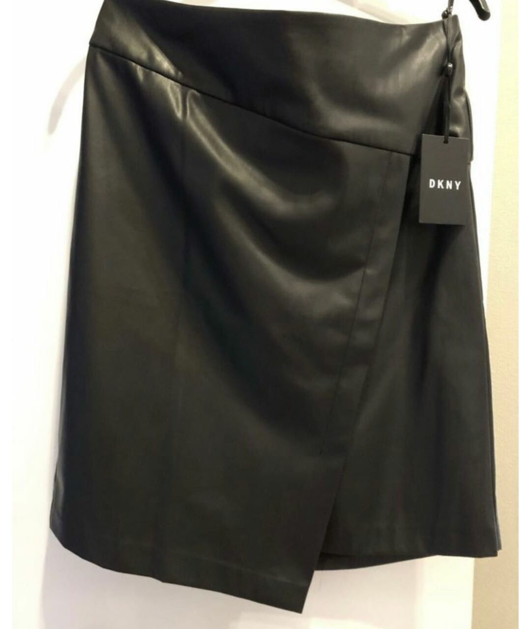 DKNY Черная юбка миди, фото 2