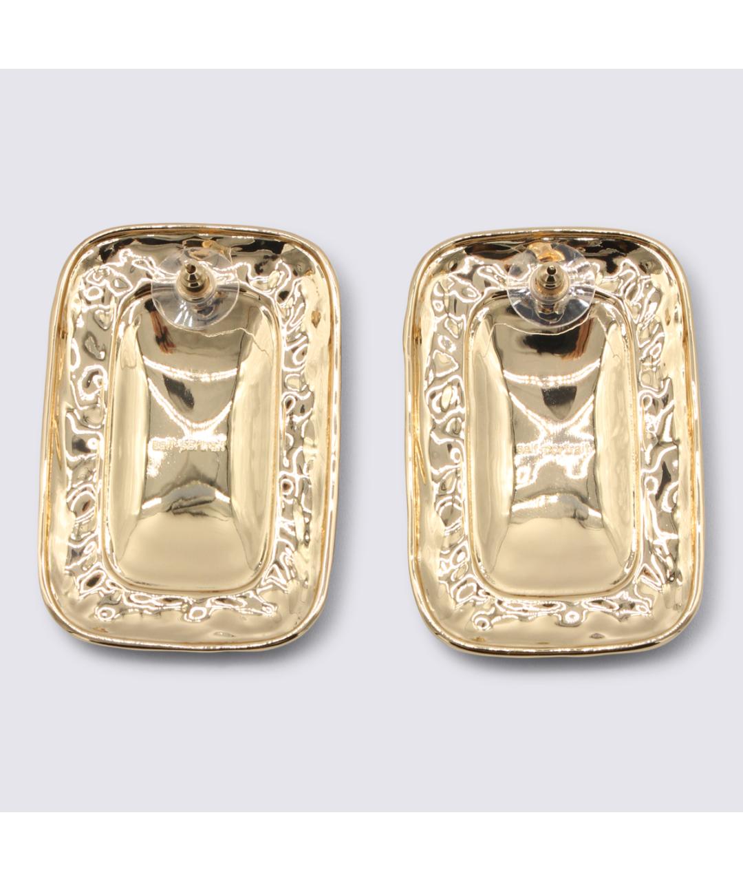 SELF-PORTRAIT Золотые металлические серьги, фото 2