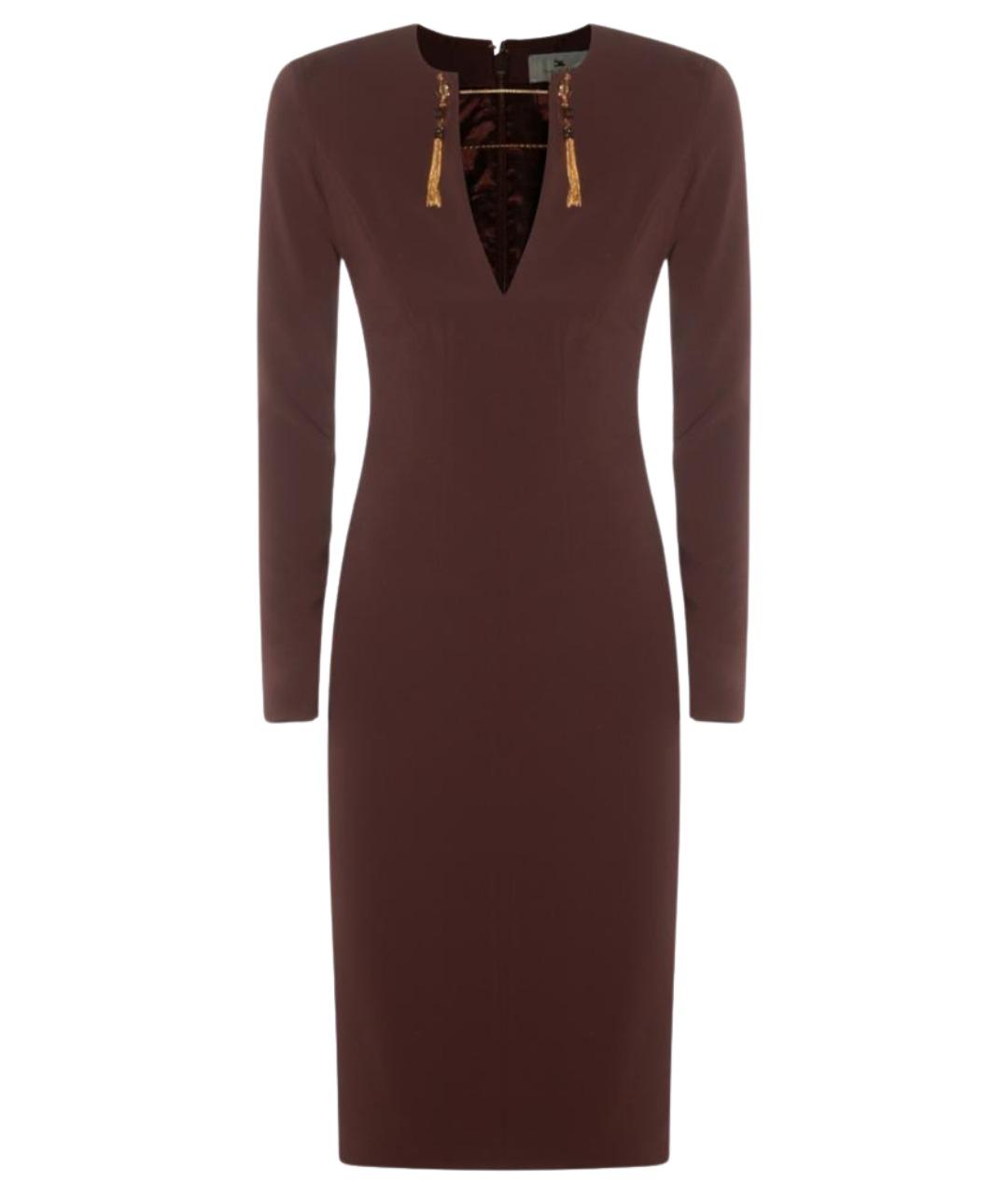 ELISABETTA FRANCHI Красное повседневное платье, фото 1