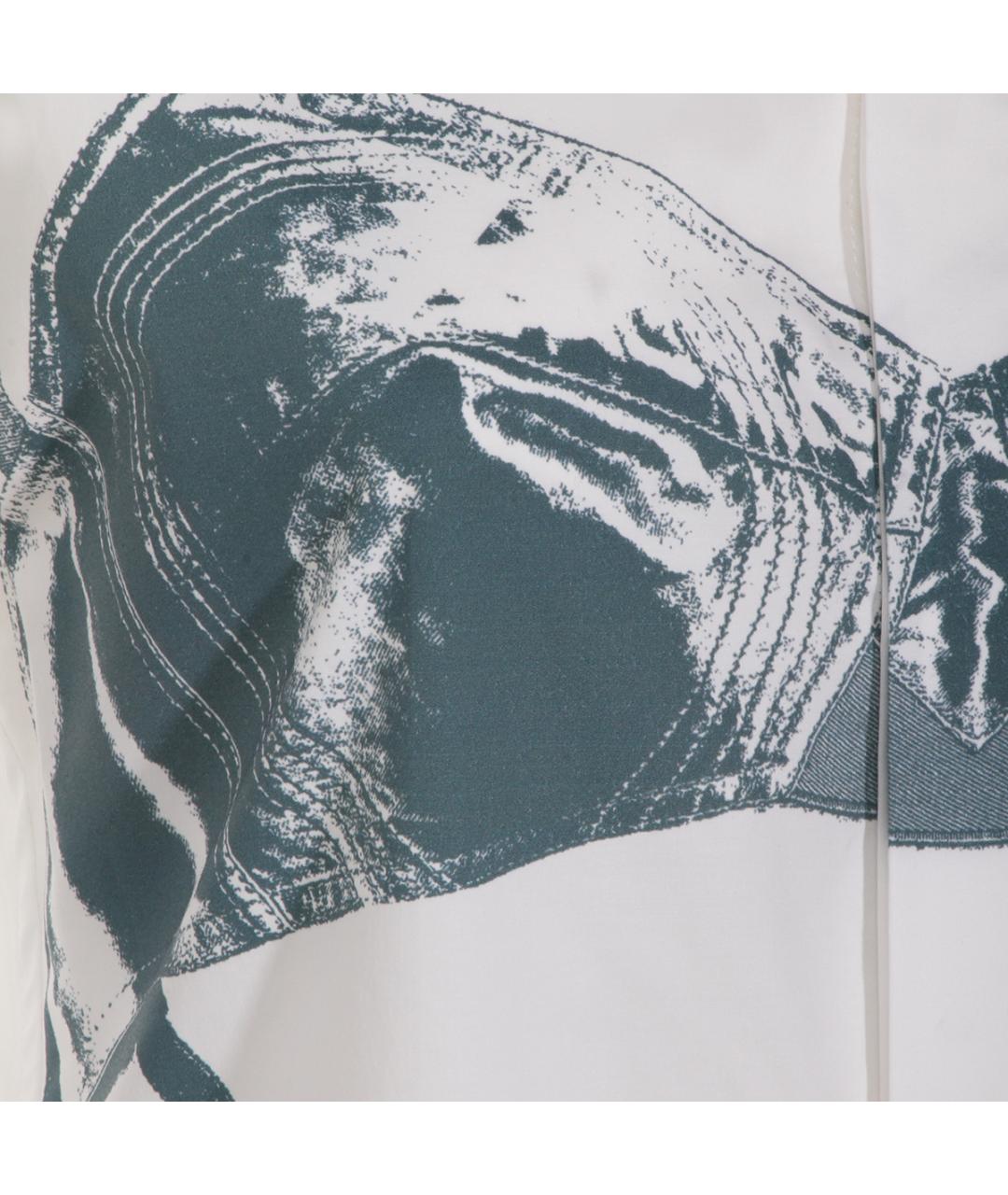 JEAN PAUL GAULTIER Белая хлопковая рубашка, фото 3