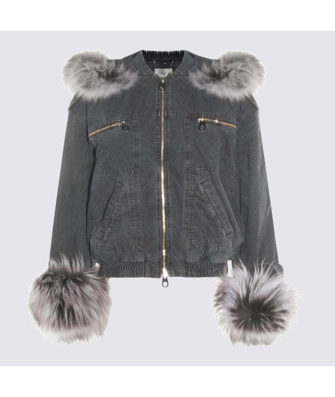 BLUMARINE Мульти хлопковая куртка, фото 5