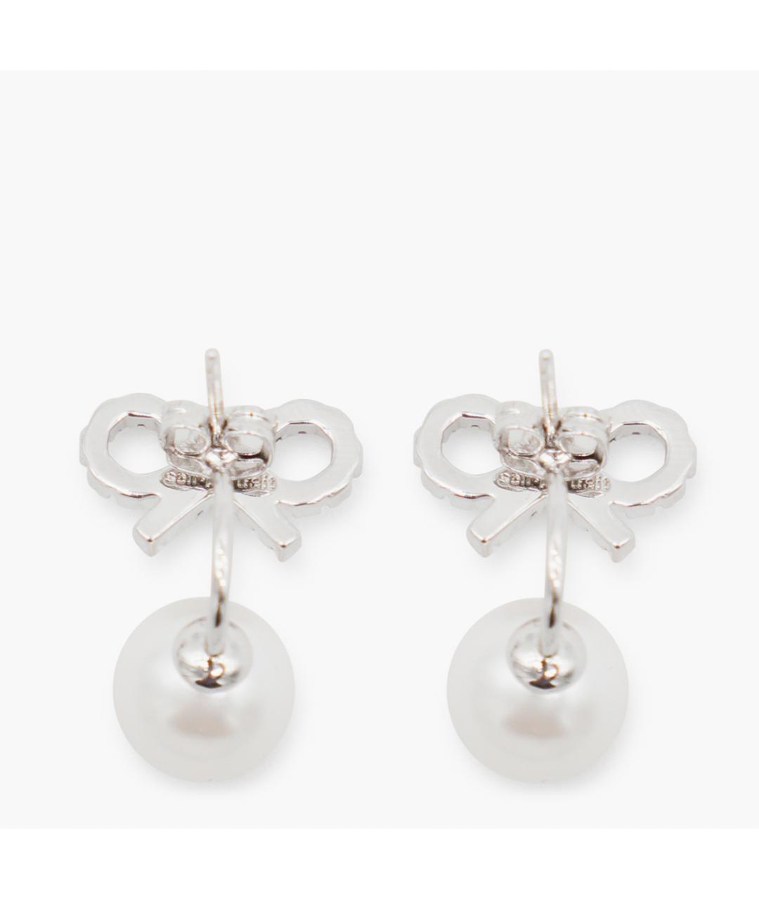 SELF-PORTRAIT Серебряные латунные серьги, фото 3