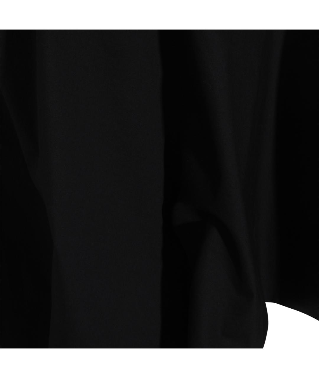 MOSCHINO Черная хлопковая юбка миди, фото 3