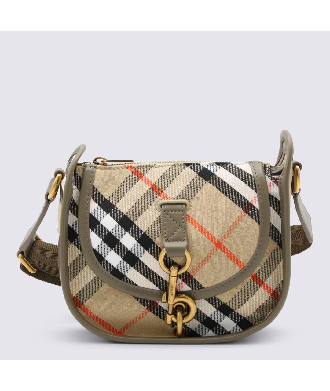 BURBERRY Бежевая сумка через плечо, фото 5