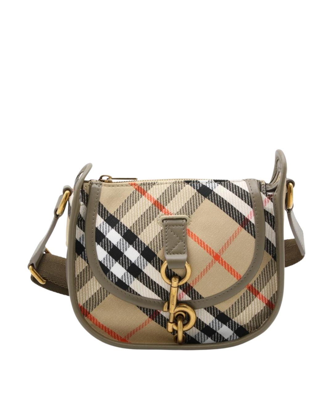 BURBERRY Бежевая сумка через плечо, фото 1