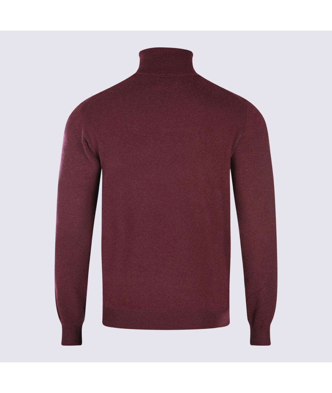 MALO Красный шерстяной джемпер / свитер, фото 2