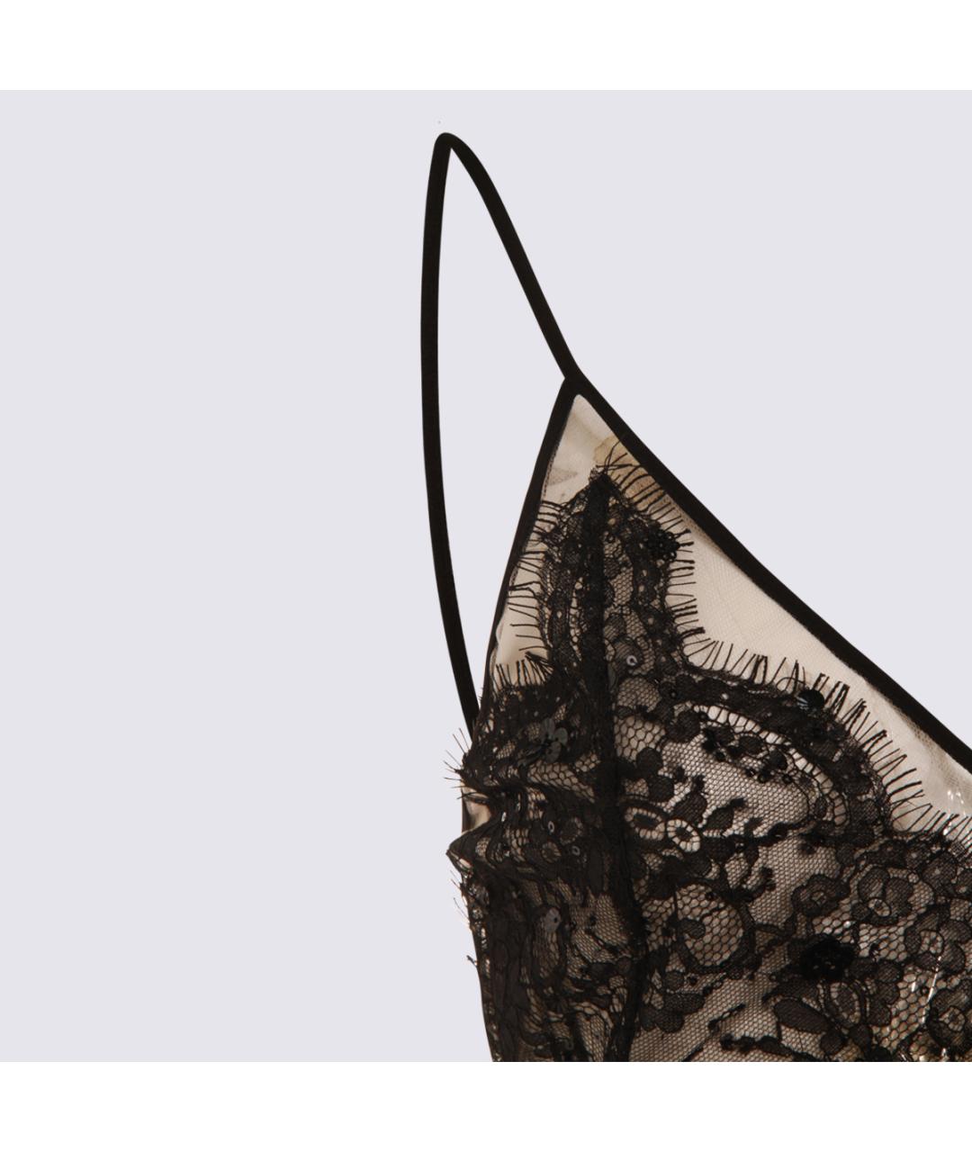 NISSA Черное полиамидовое боди, фото 3