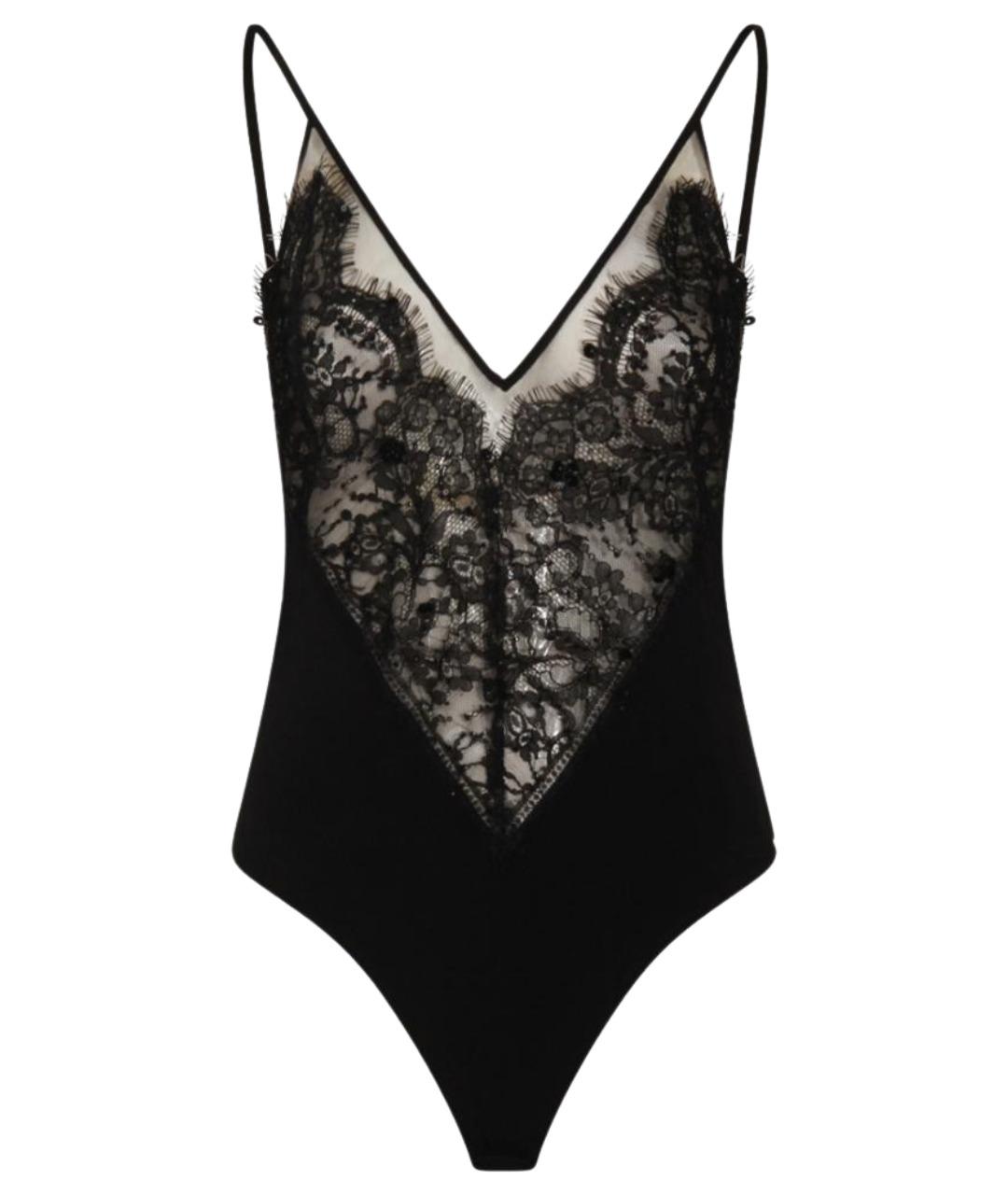 NISSA Черное полиамидовое боди, фото 1