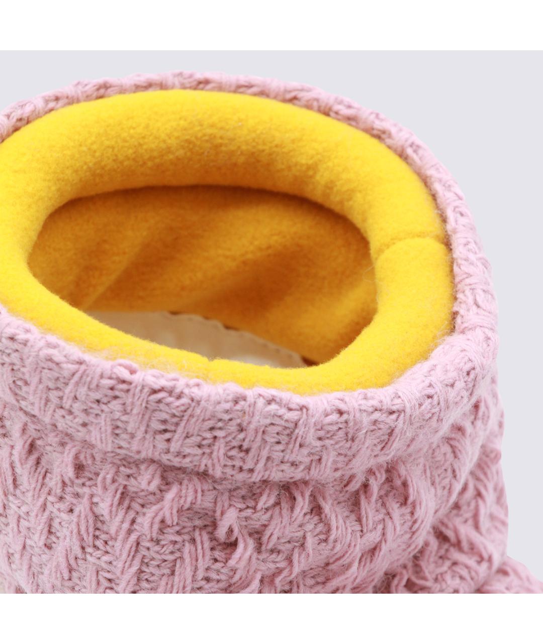MOON BOOT Розовые сапоги, фото 4