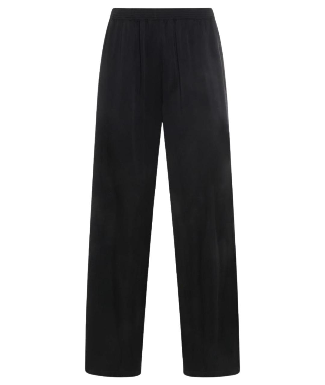 FABIANA FILIPPI Синие хлопковые прямые брюки, фото 1