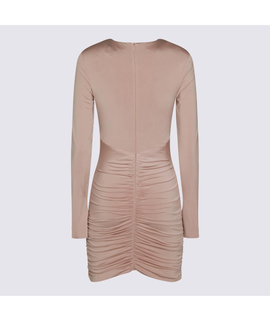 NISSA Розовое полиэстеровое вечернее платье, фото 2