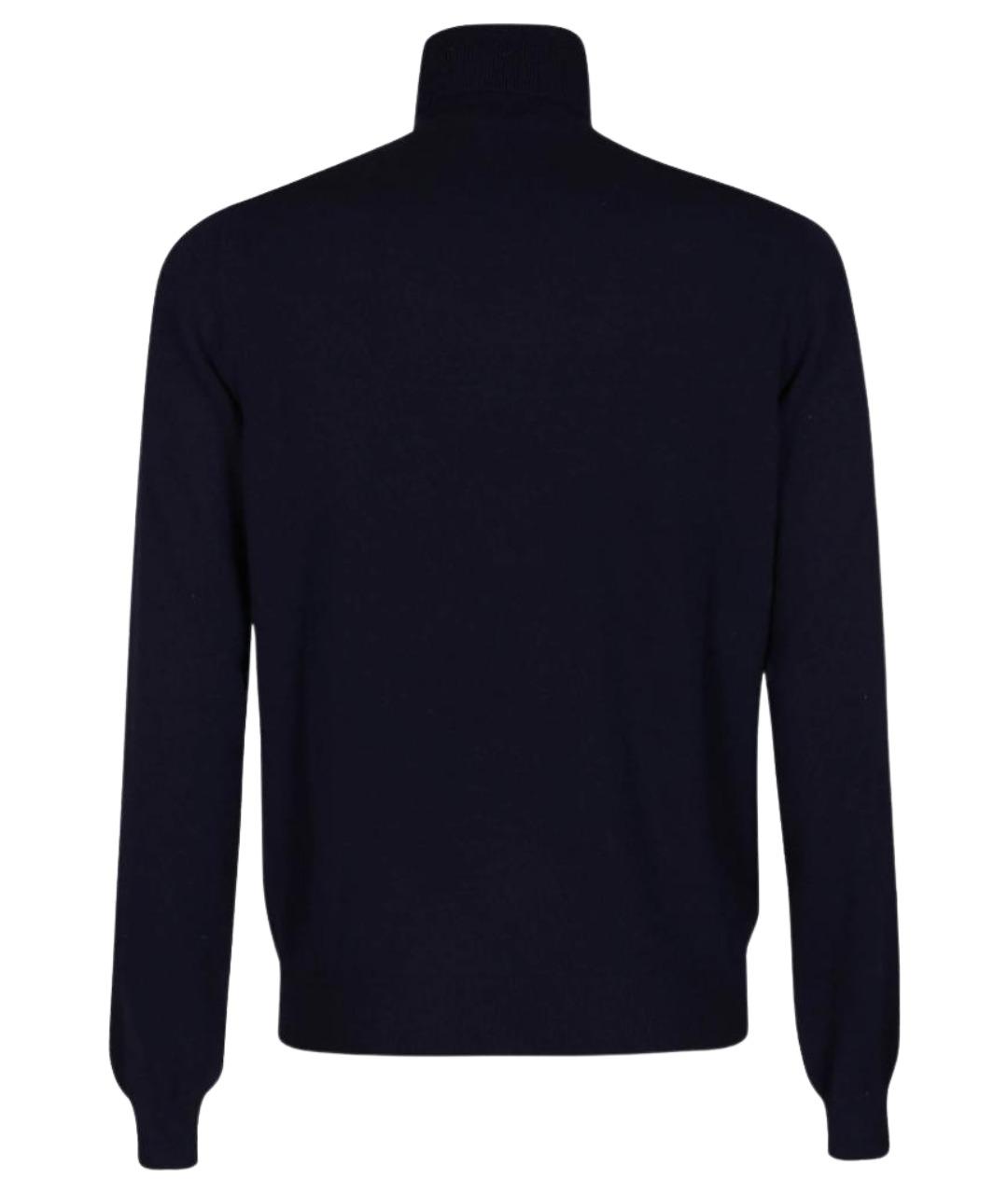 MALO Синий кашемировый джемпер / свитер, фото 1