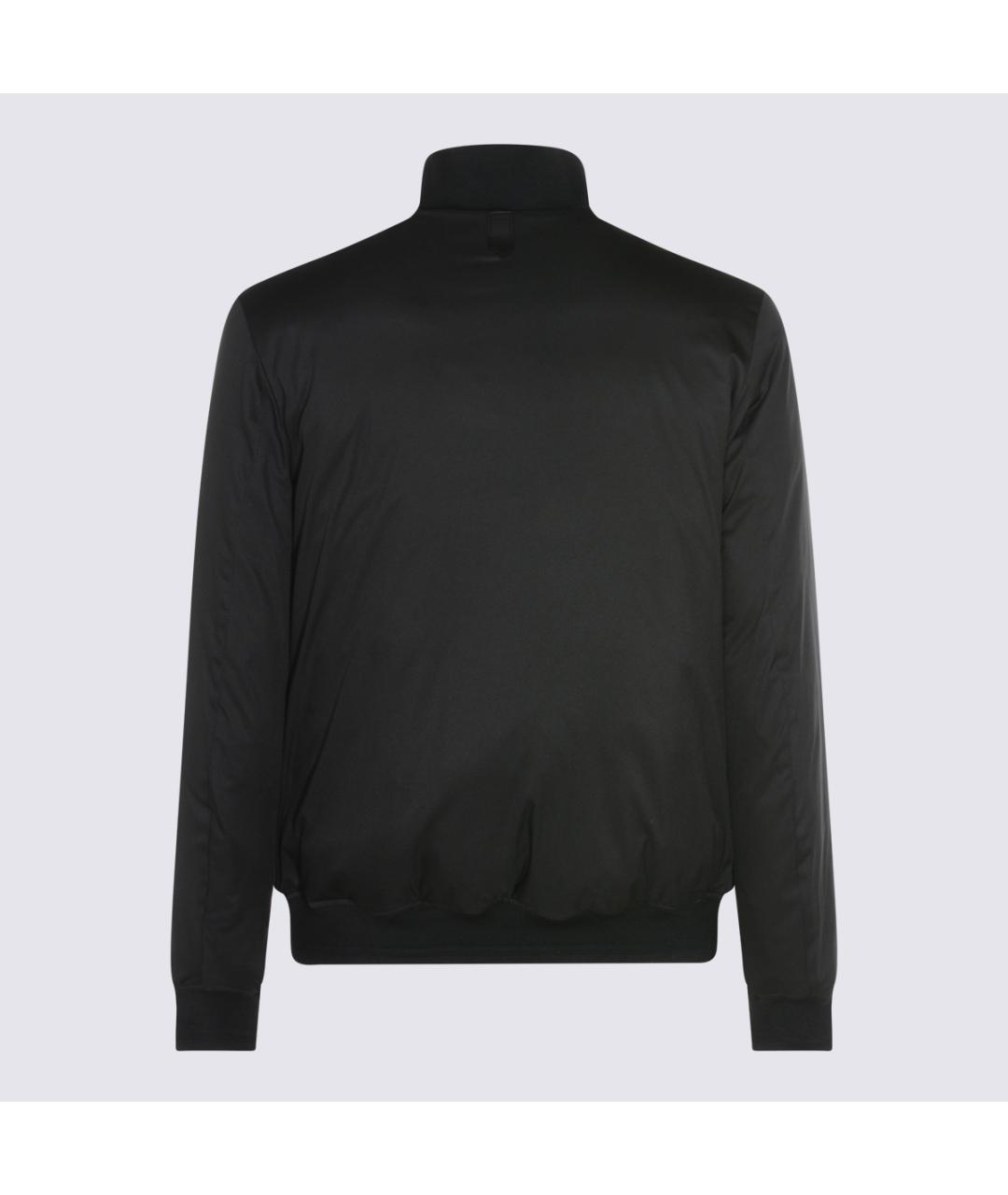 CANALI Черная полиэстеровая куртка, фото 2