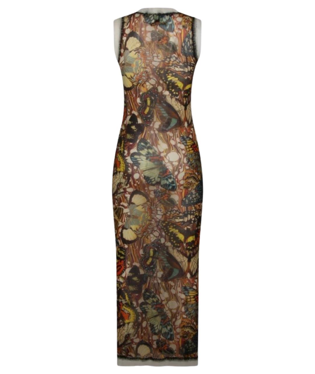 JEAN PAUL GAULTIER Мульти платье, фото 2