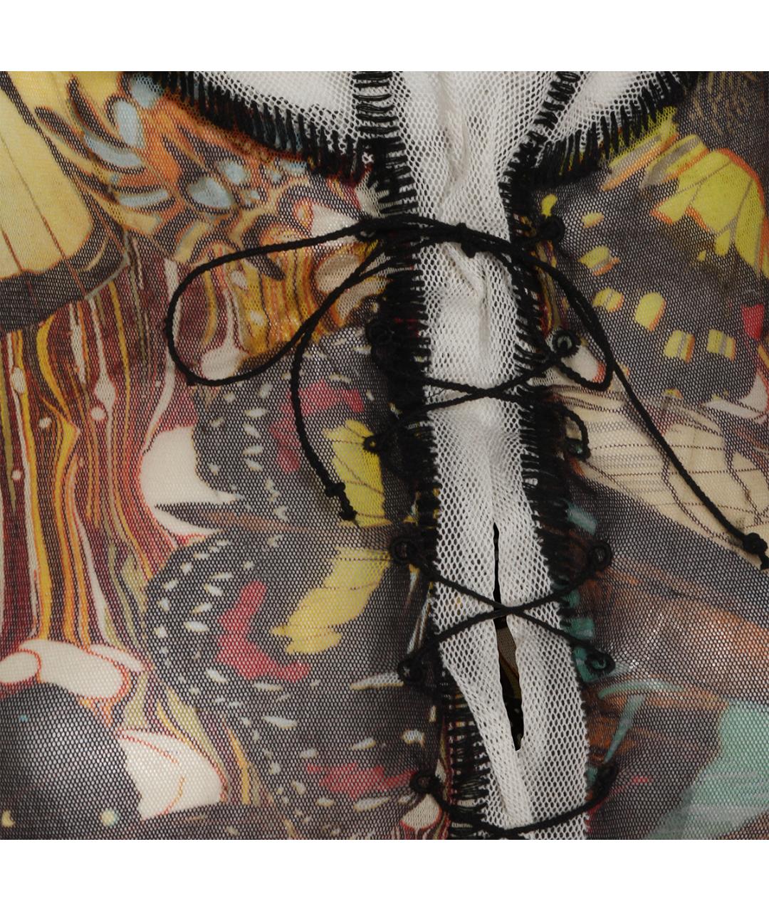 JEAN PAUL GAULTIER Мульти платье, фото 3