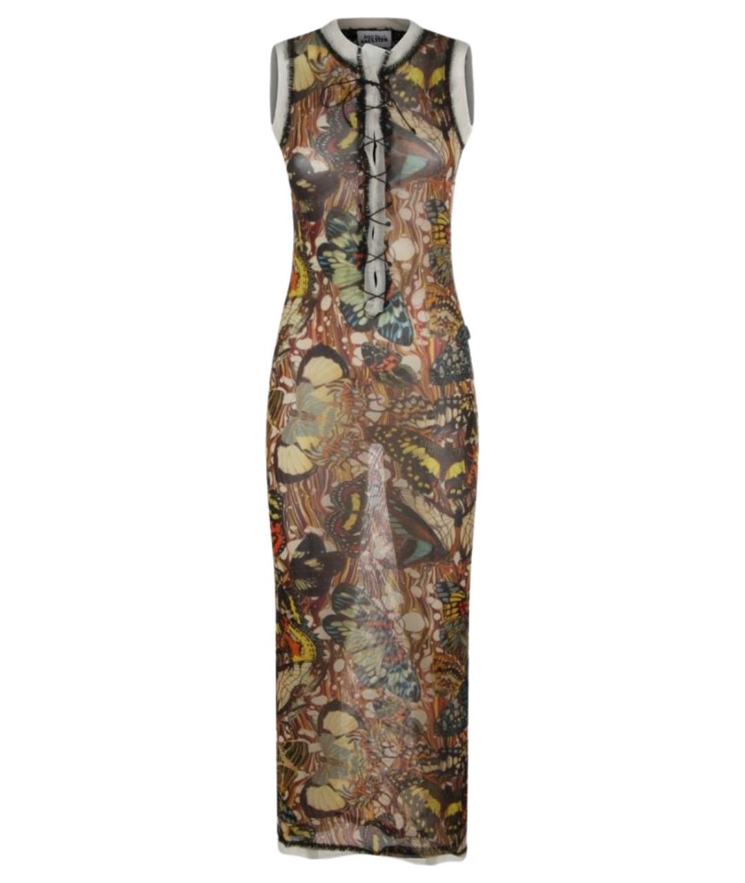 JEAN PAUL GAULTIER Мульти платье, фото 1