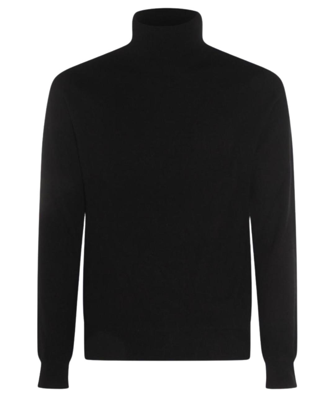MALO Черный кашемировый джемпер / свитер, фото 1