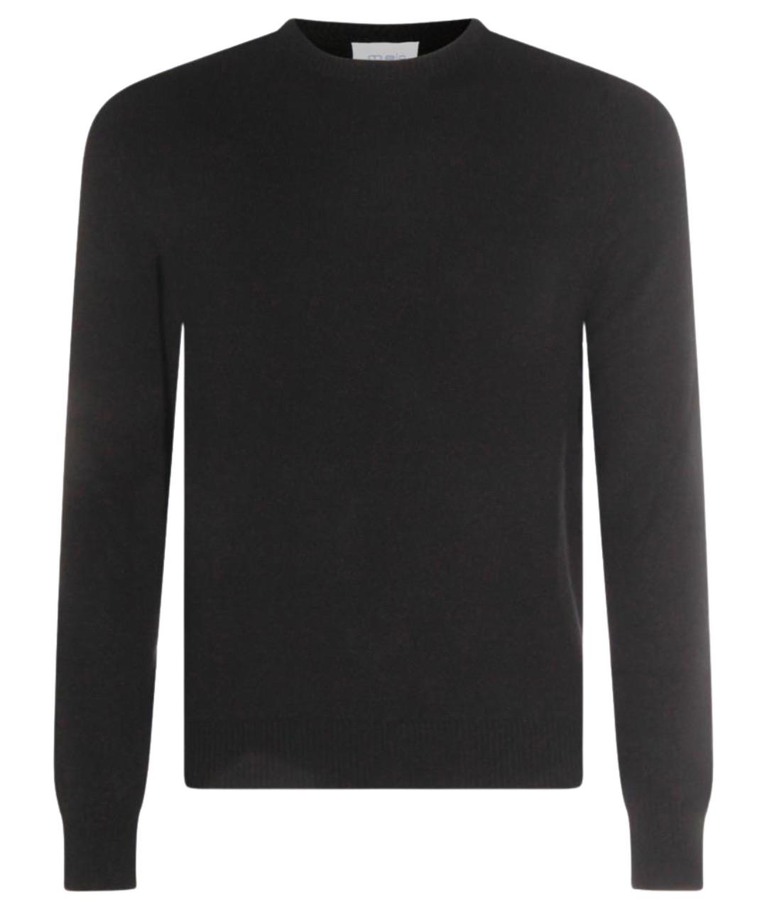 MALO Черный шерстяной джемпер / свитер, фото 1