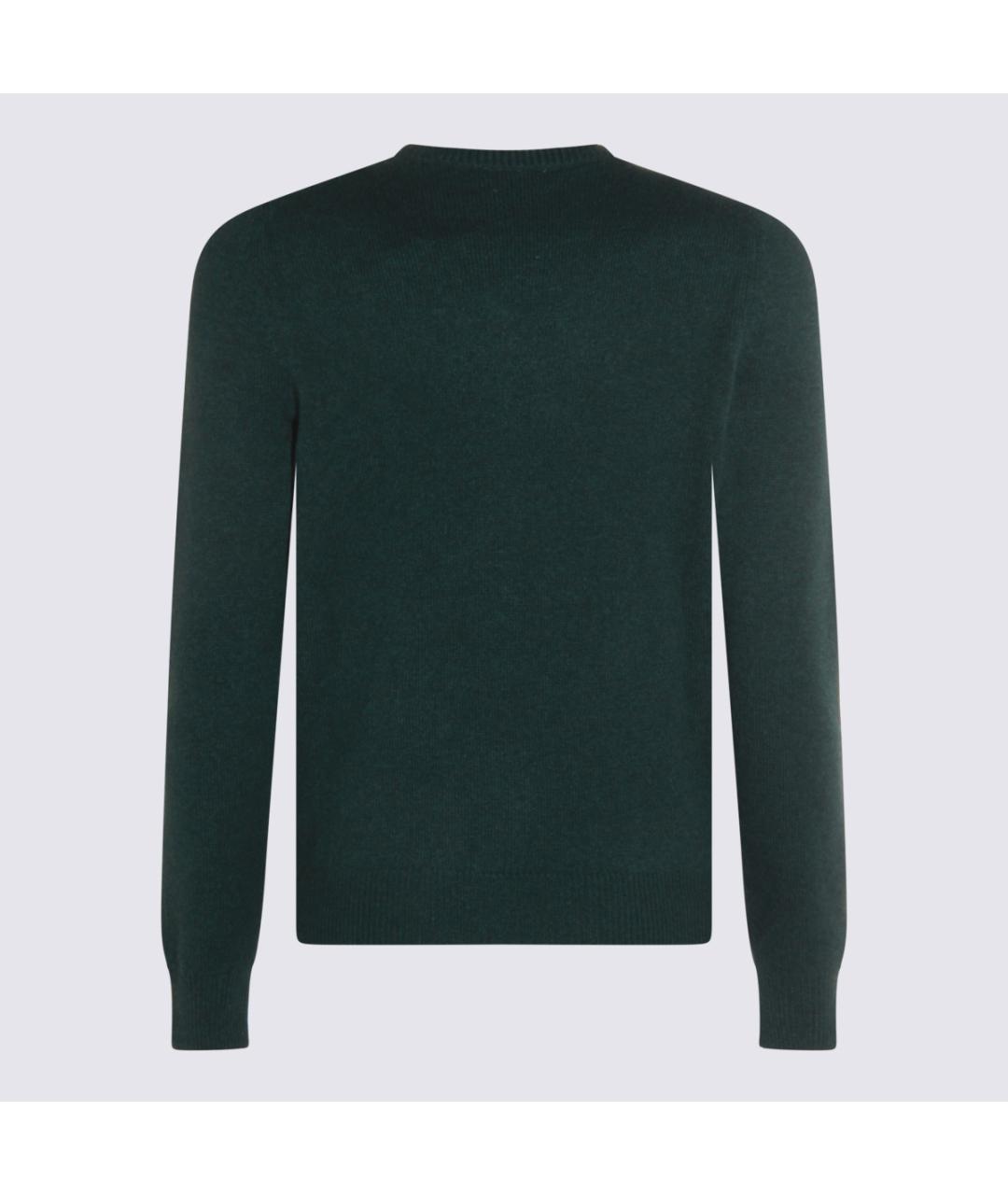 MALO Зеленый шерстяной джемпер / свитер, фото 2