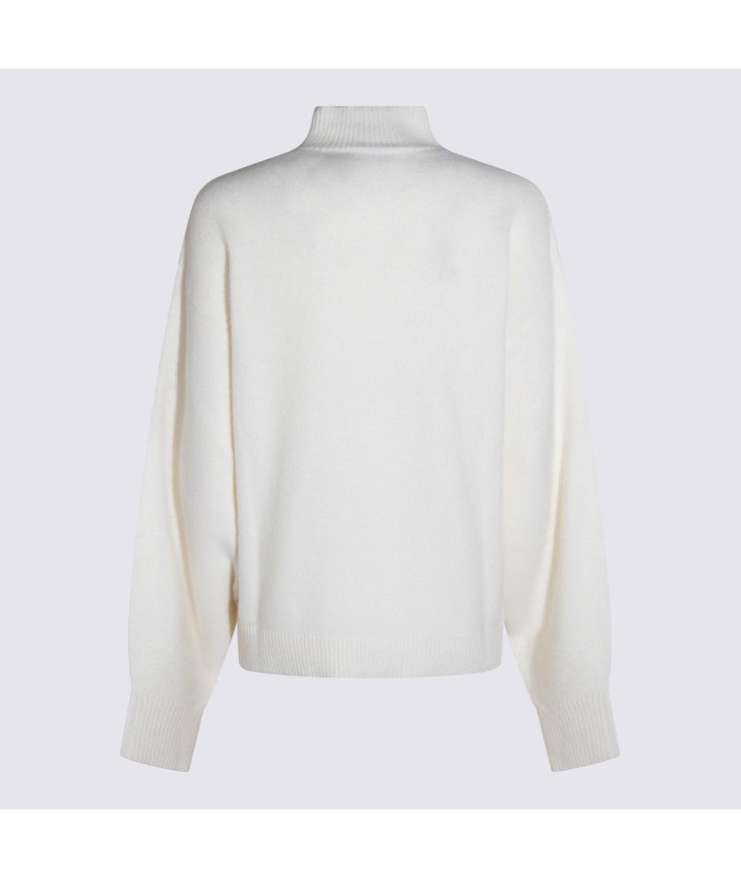 MALO Белый шерстяной джемпер / свитер, фото 2