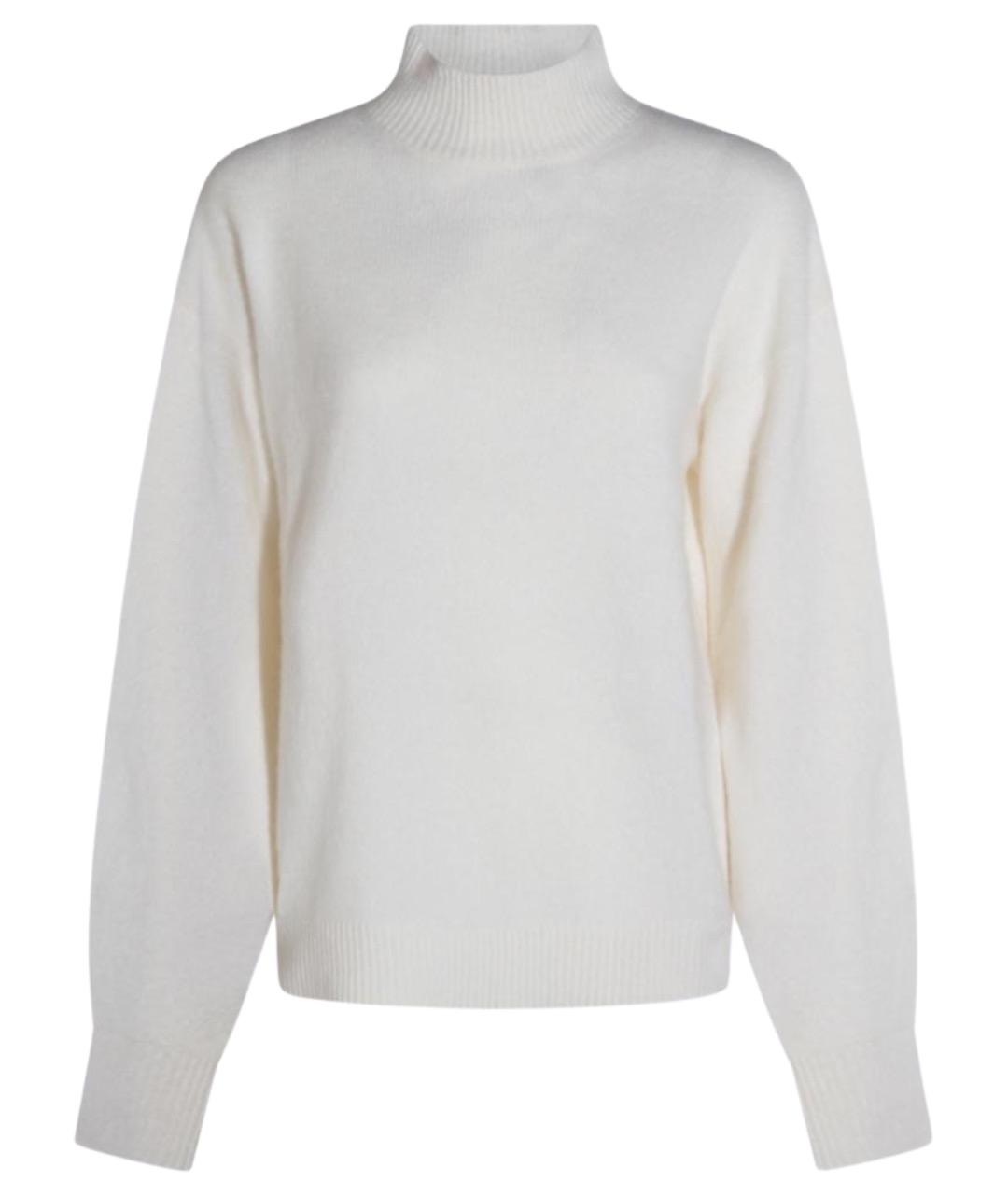 MALO Белый шерстяной джемпер / свитер, фото 1