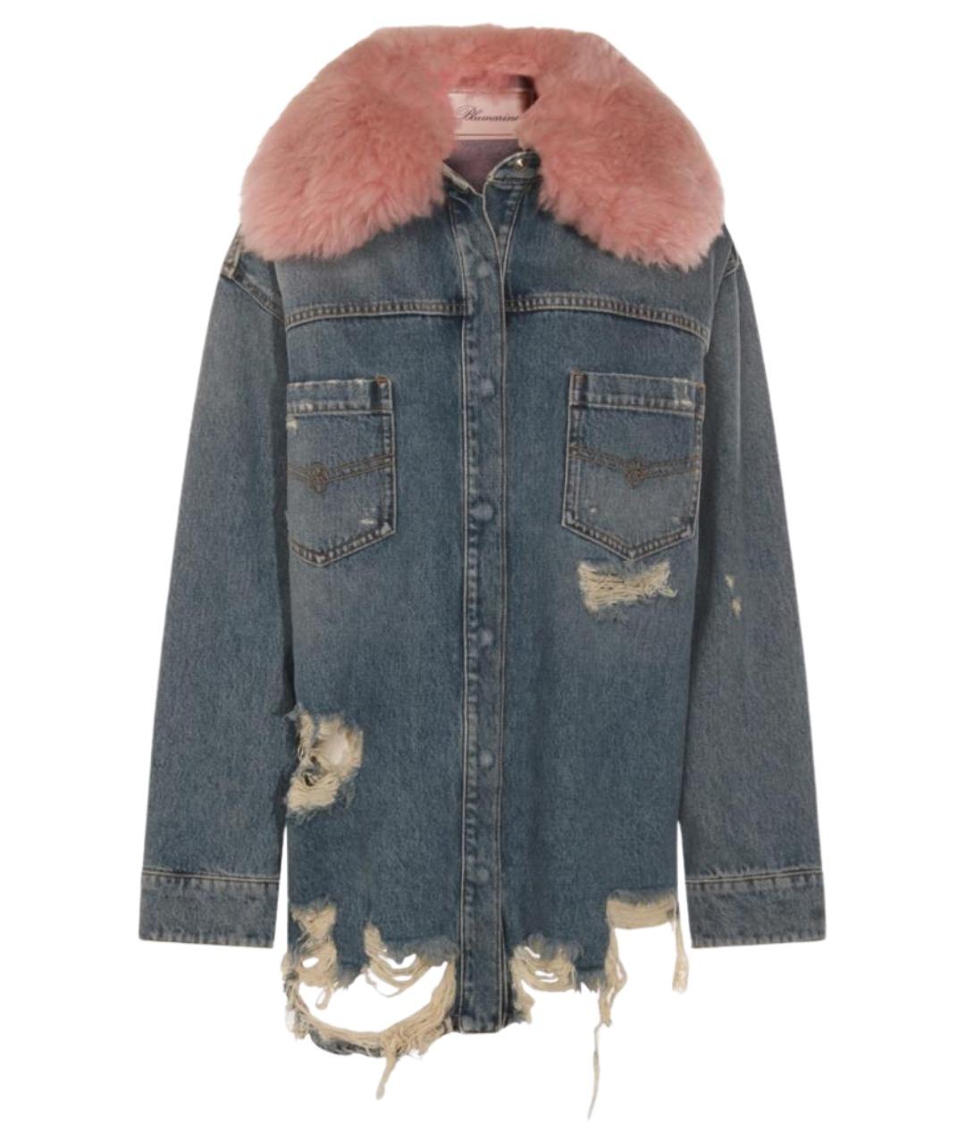 BLUMARINE Синяя куртка, фото 1