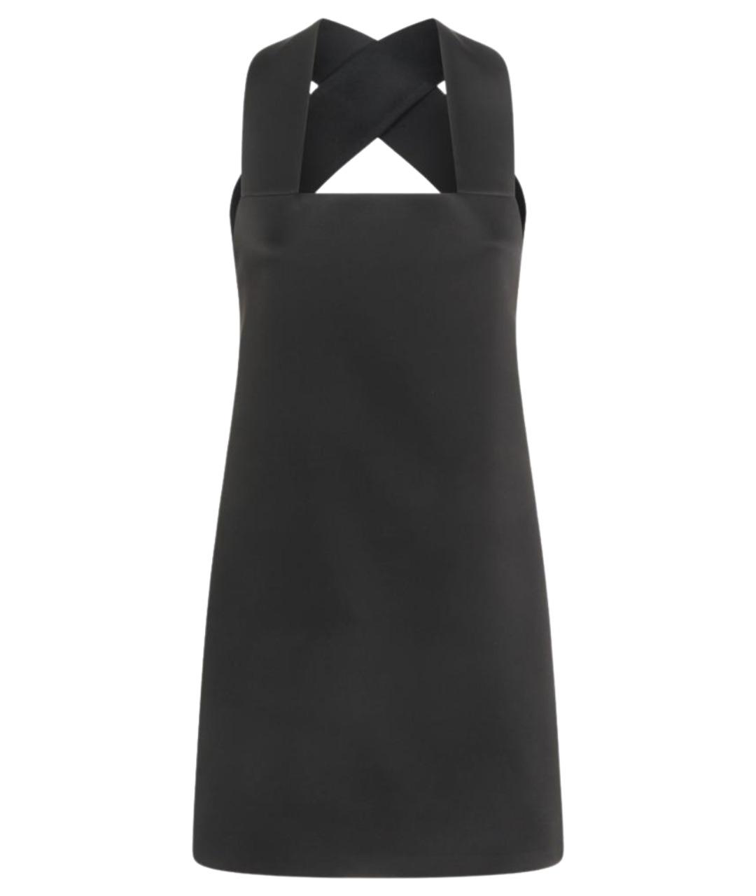 KHAITE Черное шелковое платье, фото 1