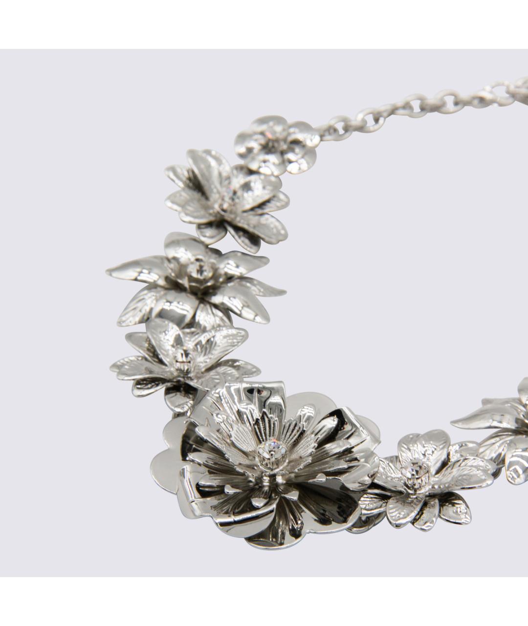 BLUMARINE Серебряное металлическое колье, фото 3