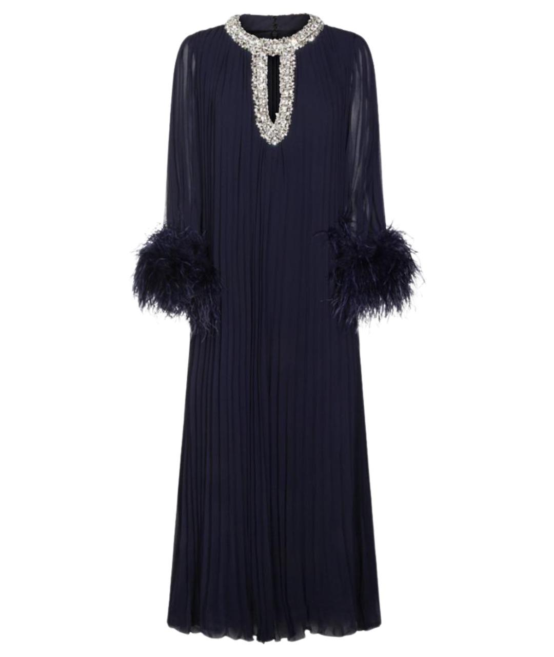 SELF-PORTRAIT Синее вечернее платье, фото 1