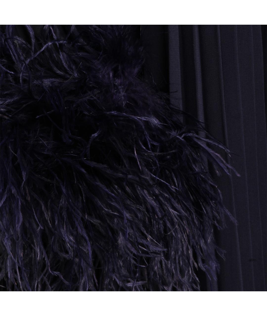 SELF-PORTRAIT Синее вечернее платье, фото 3