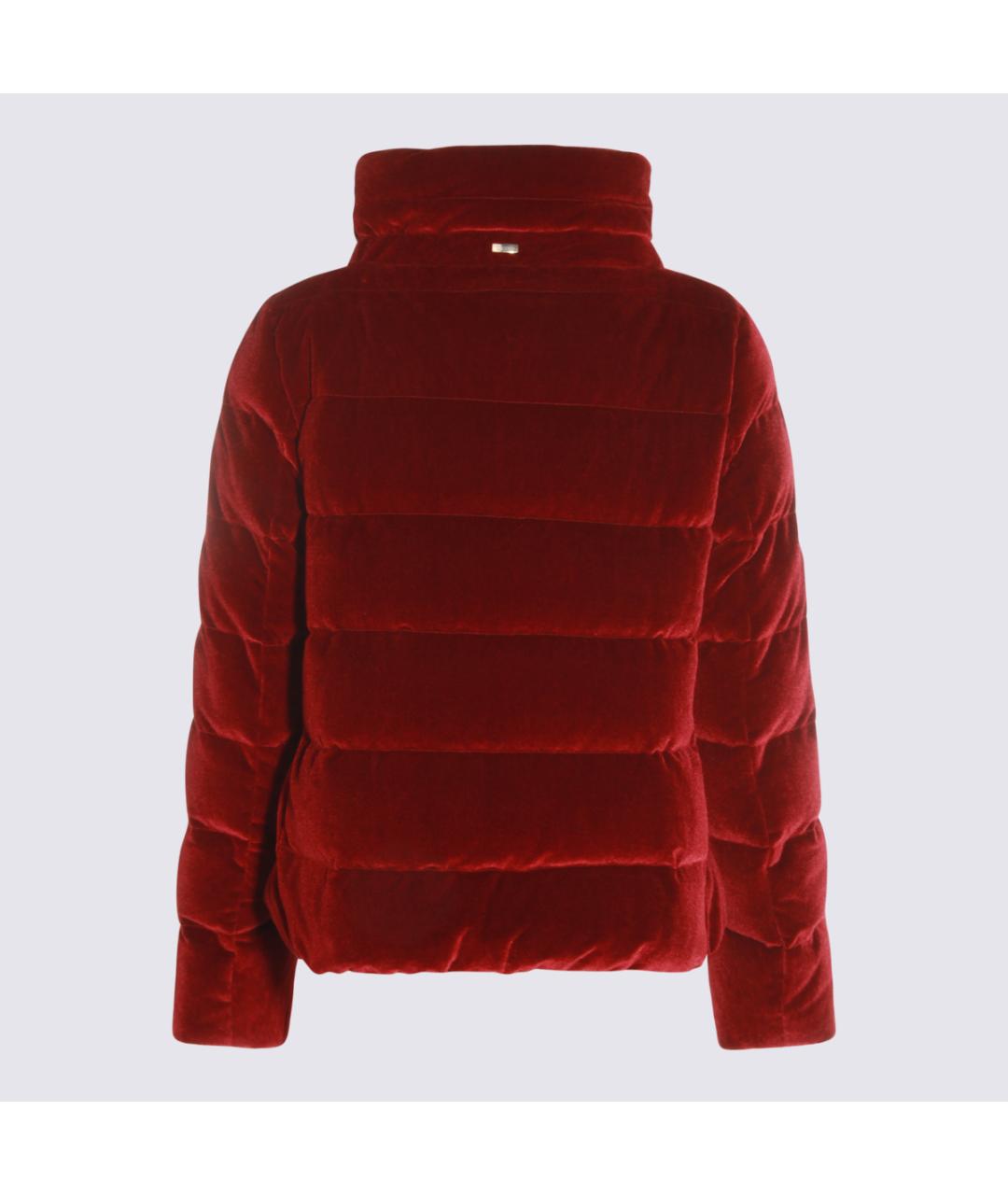 HERNO Красная полиэстеровая куртка, фото 2