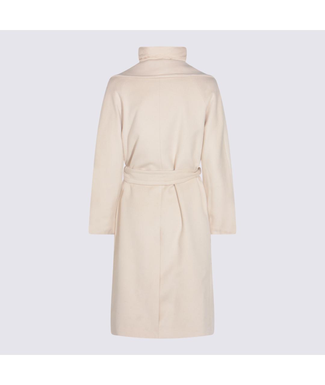 MOORER Белое шерстяное пальто, фото 2