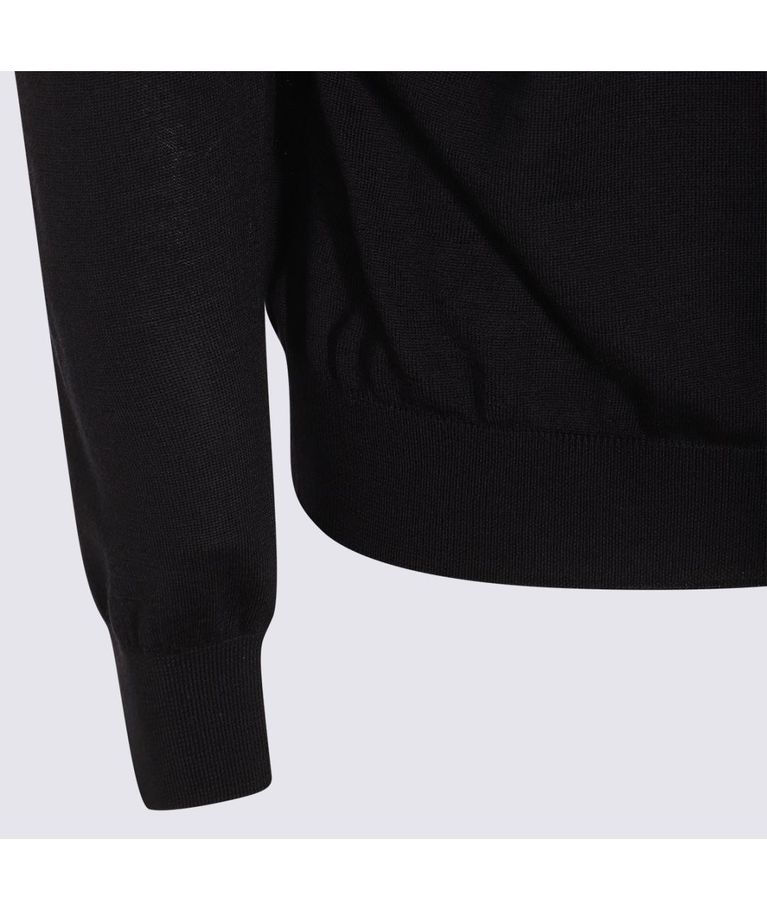 MALO Синий шерстяной джемпер / свитер, фото 3